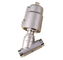 Neutral Gas Normal Open NO Pneumatic Angle Seat Valve